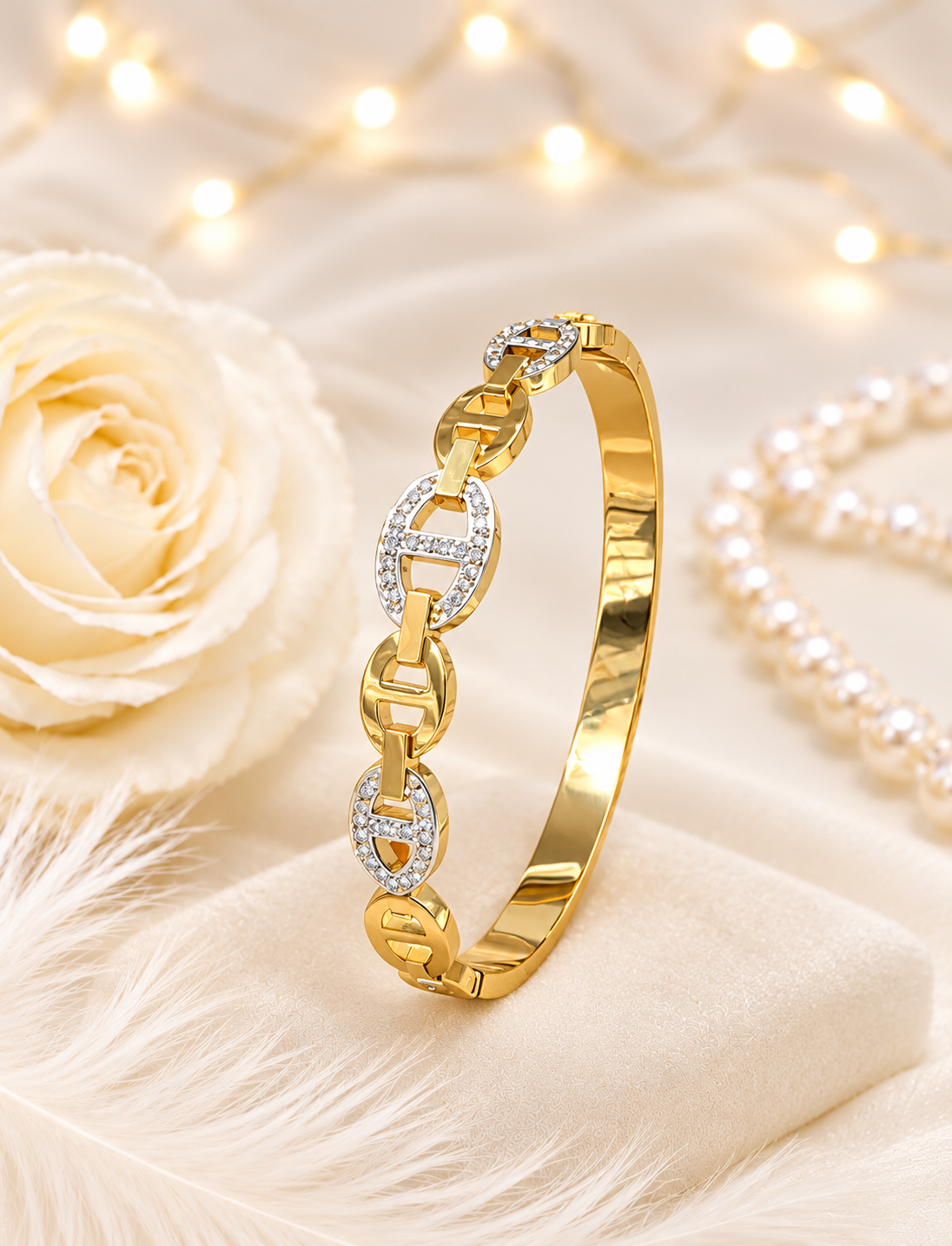 Bracelet graine café